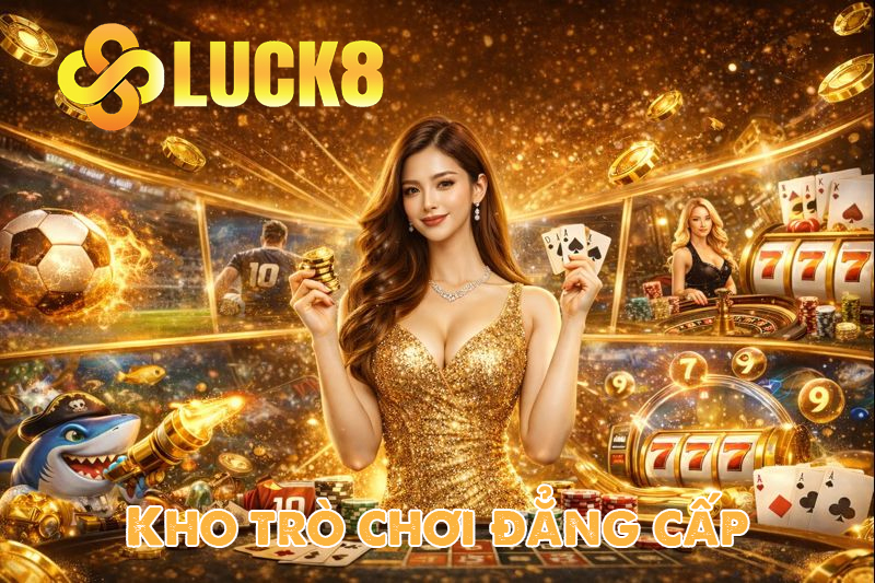 Kho trò chơi đẳng cấp chỉ có tại Luck8